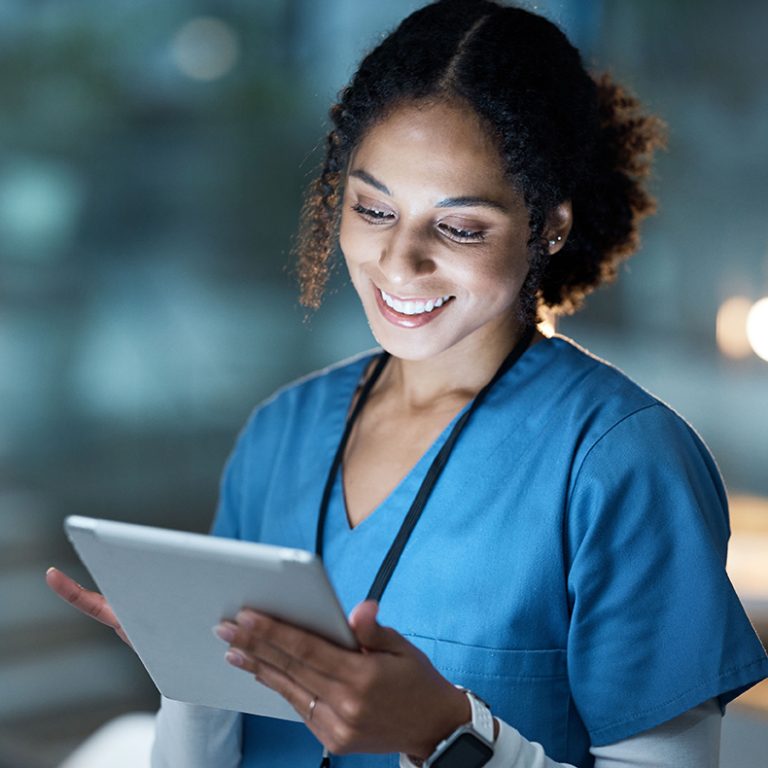 Medical professional Using Artificial Intelligence