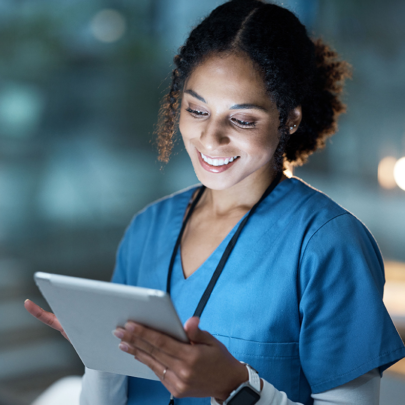 Medical professional Using Artificial Intelligence